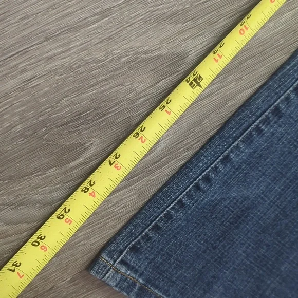 ❤️5/$25 Bobbie Brooks Deep Indigo Flare Jeans - Picture 7 of 7